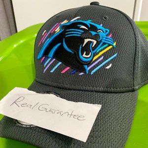 2021 Men's Carolina Panthers New Era NFL Crucial Catch 39THIRTY Flex Hat BCA cap